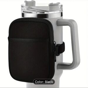 Black Tumbler Phone/Money/Key Pouch